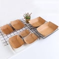 thumbnail image 3 of fastboy Kraft Paper Bag Packaging Carton Snack Box Lightweight Single-use Container Hamburger Donut Bread Bag Food Packing 12x6.5x4cm, 3 of 7
