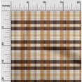 thumbnail image 2 of oneOone Cotton Flex Orange Fabric Check Craft Projects Decor Fabric Printed By The Yard 40 Inch Wide, 2 of 4