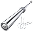 thumbnail image 1 of 1Pc Alloy Steel Weightlifting Bar 2.1M Straight Bar Bearing With 2 Clips, Sleeve Diameter 50Mm, Loading 1500Lbs, 1 of 9