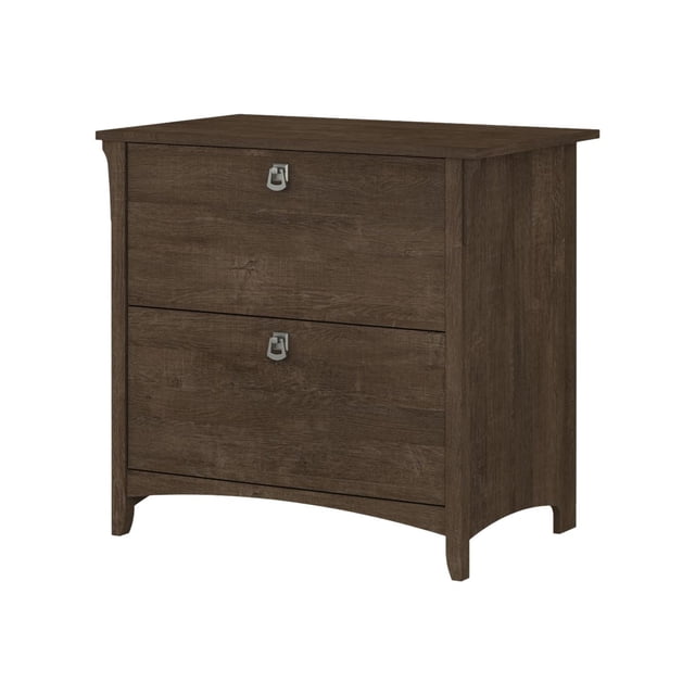 Bush Furniture Salinas 2 Drawer File Cabinet in Ash Brown
