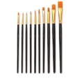 thumbnail image 3 of LSLJS Acrylic Paint Brush Set 10 Pcs Nylon Hair Brushes for All Purpose Oil Acrylic Brush, 3 of 3