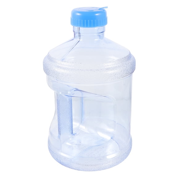 KAKOWELY Skyblue PC Water Jug with Handle Design for Storage Camping Supply 1L Capacity,10.24"X6.1"X6.1"