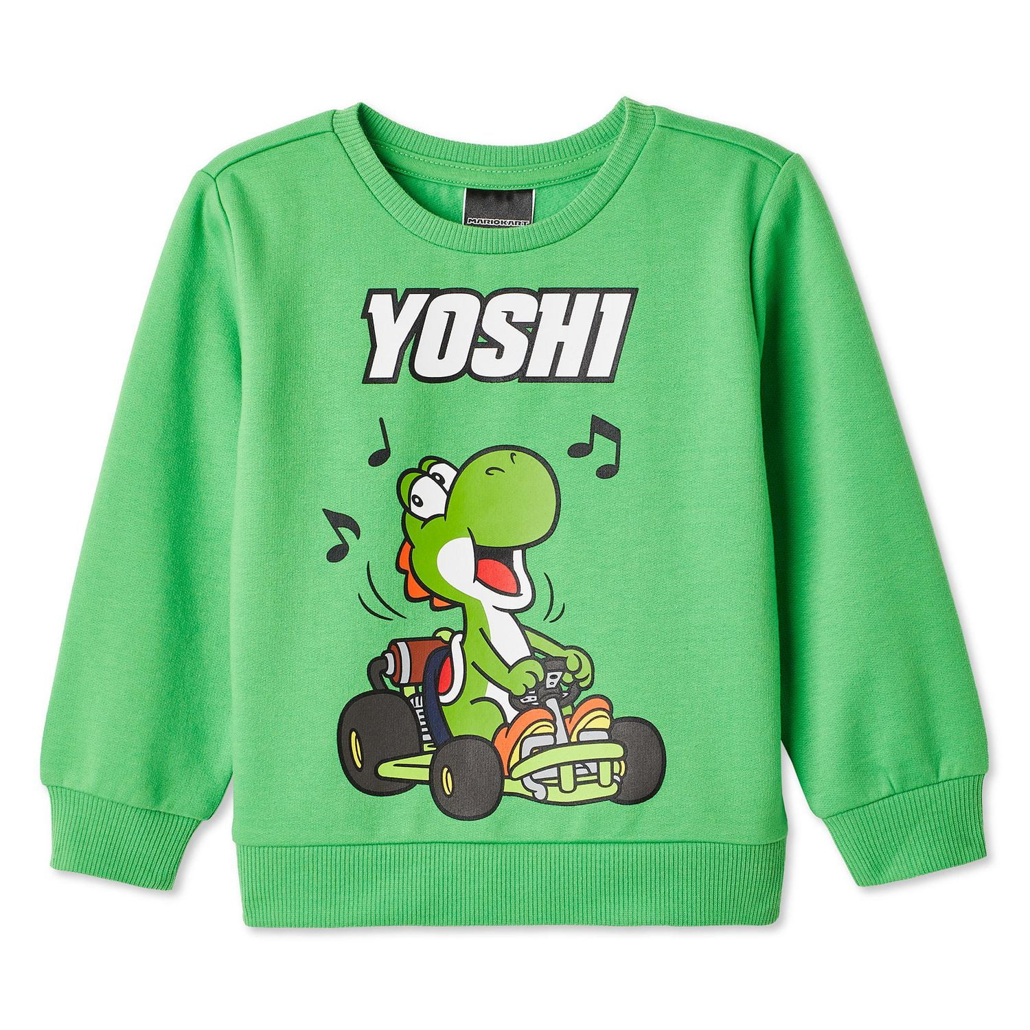 Coton ouaté Yoshi Mario Kart pour petits garçons