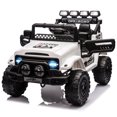 thumbnail image 1 of 12V Electric Kids Ride On Car with Remote Control, Electric Truck with 5MPH Max Speed, Steering Wheel, Accelerator Pedal, Treaded Tires, Music and Story,Ride On Toy for Kids Ages 37-96 Months, 1 of 7