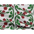 thumbnail image 5 of oneOone Rayon Red Fabric Block Dress Material Fabric Print Fabric By The Yard 56 Inch Wide-NA, 5 of 5