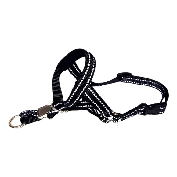 Large Dog Semi Adjustable Lip Slider Pad Pull Tableware Nylon Material Soft Gasket User Friendly Adjustable Size Easy to Operate for Daily Walking Skin Care Trimming