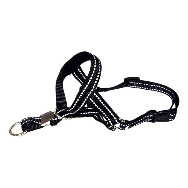 Large Dog Semi Adjustable Lip Slider Pad Pull Tableware Nylon Material Soft Gasket User Friendly Adjustable Size Easy to Operate for Daily Walking Skin Care Trimming