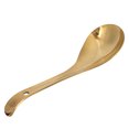 thumbnail image 1 of Dinner Spoon, Mirror Polished Finish Thickened Serving Spoon Brass Material Glossy  For Cooking L,S, 1 of 8