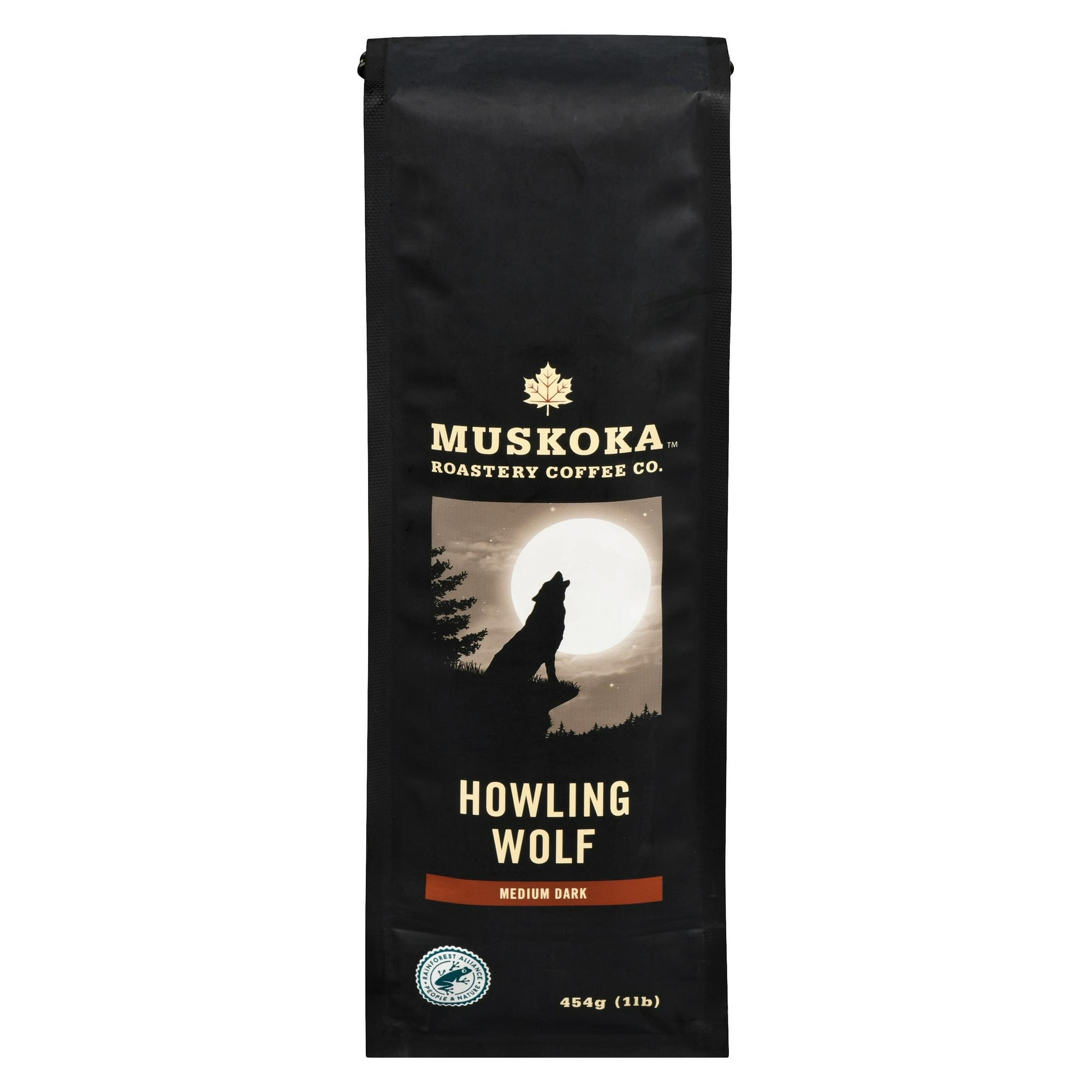Muskoka Roastery Coffee Co. Howling Wolf Medium Dark Ground Coffee
