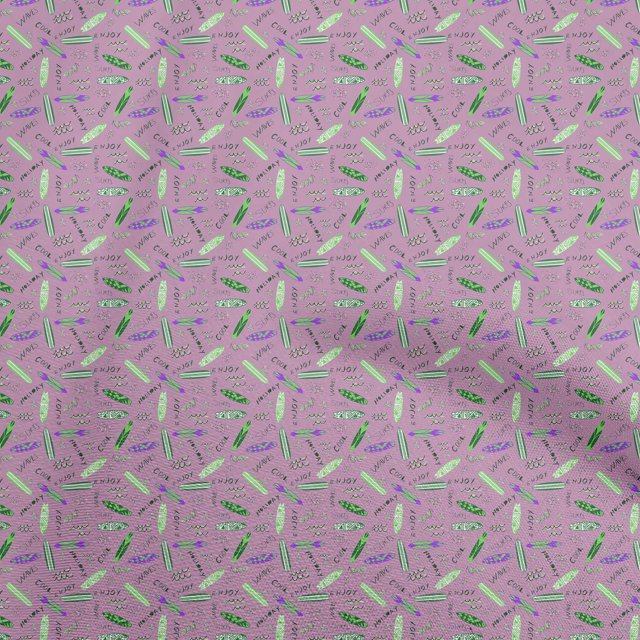 oneOone Viscose Chiffon Rose Pink Fabric Beach Sewing Craft Projects Fabric Prints By Yard 42 Inch Wide