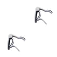thumbnail image 1 of Langgg Guitar Streamlined Aluminum Guitar String Clip Clamp with Stainless Spring Silicone Handle silver 2Set, 1 of 6