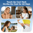 thumbnail image 4 of Kidsjoy 11000RPM Turbo Handheld Fan, Lightweight Mini Portable USB Fan for Travel Office (Multiple Colors), 4 of 9