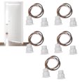 thumbnail image 1 of Door Window Sensor Alarm Switch, MR-36B Wired Magnetic Door Switch Flame Retardant Normally Open Closed  for Alarm System, 1 of 7