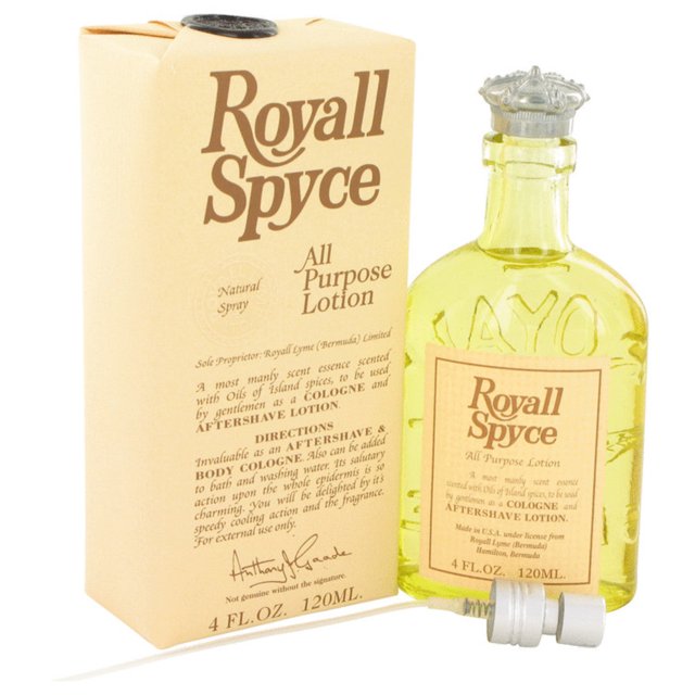 ROYALL SPYCE/ROYALL FRAGRANCES LOTION Vaporisateur Tout Usage 4.0 OZ (m)