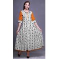 thumbnail image 2 of Bimba Robe Décontractée AnarkaliKurtiMaxi Imprimée IndianKurtisFor Women, 2 of 6