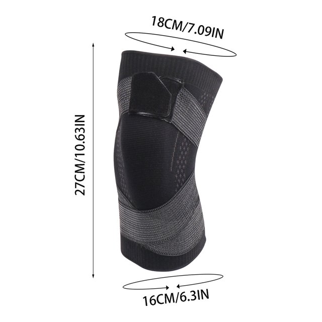LSLJS Knee Compression Sleeve - Nylon Breathable Knee Pads Running Knee Pads Strap Compression Knit Sports Knee Pads, Knee Protector