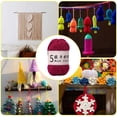 thumbnail image 4 of Birdeem 5 Strands Milk Cotton Doll Crochet Diy Knitting Thread Baby Sweater Wool Ball, 4 of 6