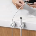 thumbnail image 4 of Usb Charging Cable 6 Desktop Data Cable Sorting and Fixed Equipment Equipment Cable Clamp Charging Wire Mouse Cable Clamp Cable Buckle Charging Cable Organizer, 4 of 6