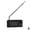 Balck, variant on /05108mhz Pocket Mini Radio LSB USB AM FM FM/AM Radio with Antenna