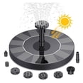 thumbnail image 1 of 3.5W Solar Fountain Pump DIY Solar Panel Fountain With 4.9FT Water Pipe Pump For Bird Bath Garden Decoration Pets Drinking Pon ,Multi-Install Methods, 1 of 5