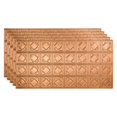 thumbnail image 1 of Fasade Traditional 4 Vinyl 2ft x 4ft Glue Up Ceiling Panel Polished Copper 5 Pack, 1 of 5