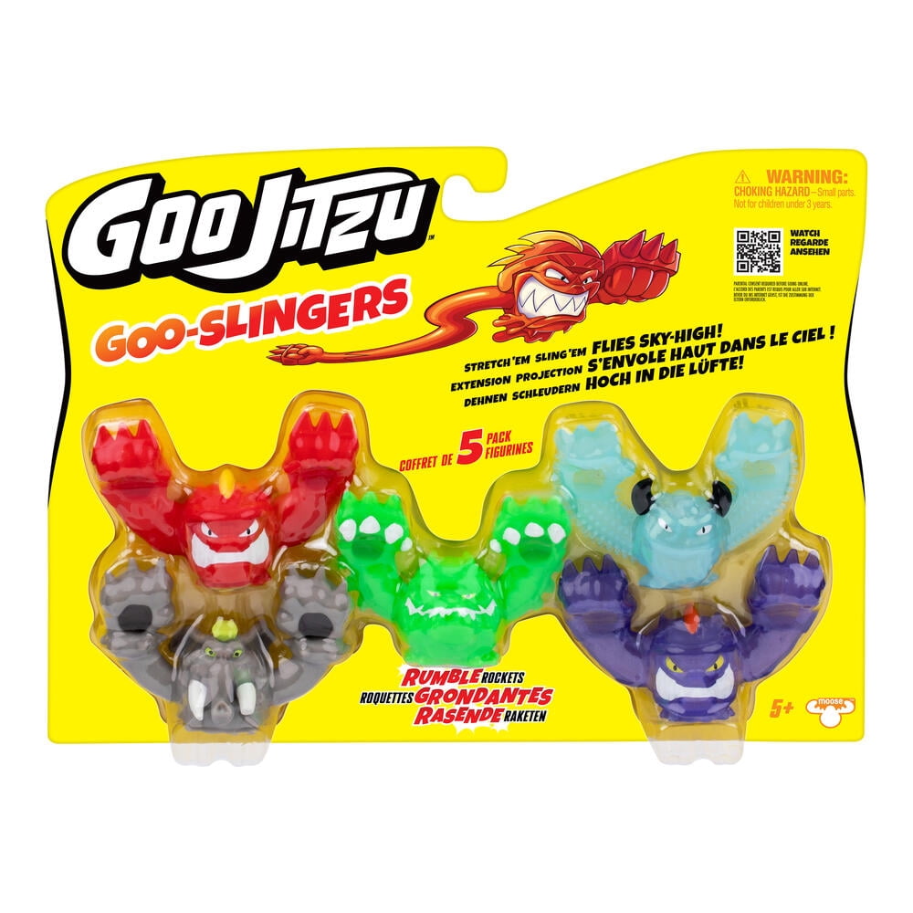 Goo Jit Zu Slingers 5 Pack Rumble Rockets