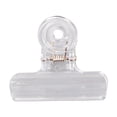thumbnail image 2 of Transparent Plastic Clip for Documents and Small Bills Dovetail Design with Long Tail Flexible and Stable Grip Rust-Proof for Long-Term Storage Suitable for Office School and DIY Projects Lightweight, 2 of 6
