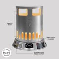 thumbnail image 3 of Dura Heat Chauffage à Gaz Portable 80000 BTU Style Convection LP, Couverture 2000 Pi2, 3 of 12