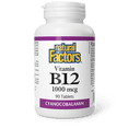 thumbnail image 1 of Natural Factors Vitamin B12 Cyanocobalamin 1000 mcg 90 Tablets, 1 of 2