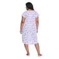 thumbnail image 3 of Iyla Women's Plus Printed Nightgown, 3 of 6