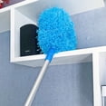 thumbnail image 4 of Tyidzon Ceiling Fan Cleaner Duster for Cleaning Fan Cobwebs, Duster with Extension Pole 47 Inch Extendable Rod for Cleaning High Ceiling Fan, Interior Roof, Cobwebs, Furniture Blue, 4 of 8