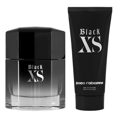 thumbnail image 1 of Black Xs by Paco Rabanne Tin Gift Set for Men 3.4 oz EDT Spray + 3.4 oz Shower Gel - New, 1 of 2