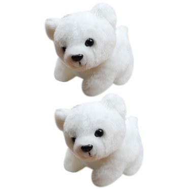 OULII 2 Pcs Pendentif de Sac à Main en Tissu Blanc pour Usage Quotidien et Rassemblement de Clés