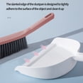 thumbnail image 4 of Hand Broom and Dustpan Set, EDHITNR Compact Mini Cleaning Tool, Plastic Desktop Keyboard Sofa Car Small Space Handheld Broom Dustpan, Pink, 4 of 6