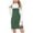 Army Green#plaid overall dress for women, variant on aohooy Coverall Dress for Women Cozy Corduroy Overalls Bib Dresses Adjustable Straps Pinafore Suspender Skirt Jumper Gray,S