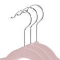thumbnail image 2 of 100 Velvet Kid‘s Hangers for Children‘s Clothes  14” - Light Blue, 2 of 7