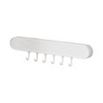 thumbnail image 3 of No Drill Wall Mounted Knife Holder, Pot Scraper Storage Rack with 6 Hooks, Space Saving Kitchen Organizer for Utensils and Tools, 17-Inch, 3 of 8
