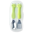 thumbnail image 1 of EGNMCR tableware set primary school stainless steel tableware cute fork spoon Dinner plate, 1 of 1