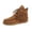 Brown, variant on Wensltd Women's Flat Ankle Boots Casual Elegant Fall Tassel Short Boots Comfortable Brown