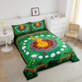 thumbnail image 4 of Erosebridal Wood Bedding Queen Comforter Set, Jungle Botanical Down Comforter, Camping Decor, Reversible 3 Pieces, 4 of 7