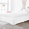 thumbnail image 2 of PiccoCasa Bed Skirt Double Brushed Microfiber with Dust Ruffle, Queen Snow White, 2 of 6