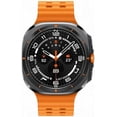 thumbnail image 1 of Restored Samsung Galaxy Watch Ultra Smartwatch – 47mm GPS + LTE, Titanium Grey/Orange – Open Box, 1 of 5