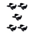 thumbnail image 1 of Baohd Style With Sweat Absorbent Women Accessories Lightweight And Durable Hair Bands Black 5Set, 1 of 6