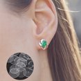 thumbnail image 4 of Shisuyan 80pcs Clear Earring Safety Backs Earring Back Stopper Earring Pad, 4 of 8