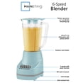 thumbnail image 3 of Mainstays 6 speed blender aqua sparkle, 3 of 7