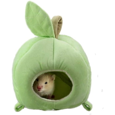 Pet Winter Hanging Fruit House Hammock Warm Bed Nest Accessories for Hamster Guinea Pig Hedgehog Chinchilla Hamster Hedgehog Chinchilla and Small Animals