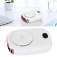 thumbnail image 4 of Cooling Fan, Wide-angle Air Supply Handheld Fan Natural And Comfortable Support USB Charging  For Students For Home For Sports White, 4 of 8