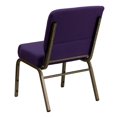 thumbnail image 2 of Bowery Hill Chaise d'Église Empilable en Pourpre Royal, 2 of 2
