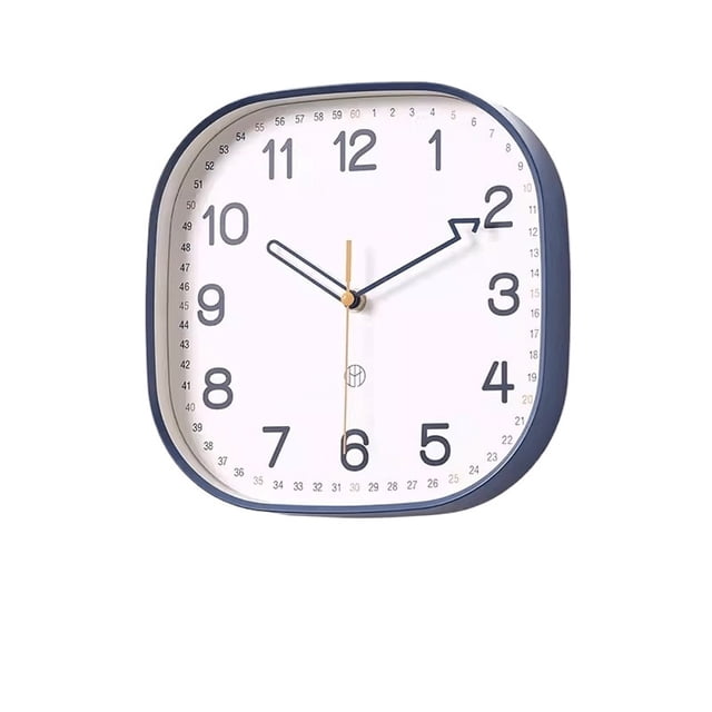 Simple Wall Clock, Silent Home Wall Mounted Quartz Creative Wall Mounted Watch, Suitable for Living Room, Study, Bedroom, Office.