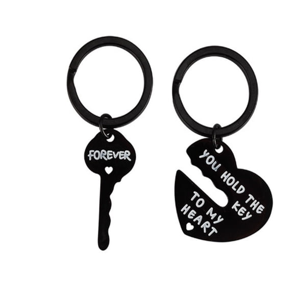 Valentines Day Gifts His And Her Keychain Set Couple Gifts For Boyfriend And Girlfriend A Piece Of Him And Her Keychain Set Couple Anniversary Valentine's Day Gift